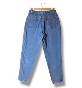 Vintage Chic Jeans Womens 14 Petite 80s 90s High Rise Tapered Mom 100% Cotton